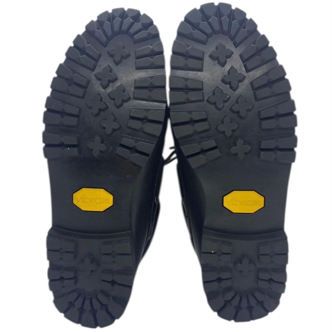 ティンバーランド　26cm デッキシューズ ビブラムソール ブラック 黒 レザー