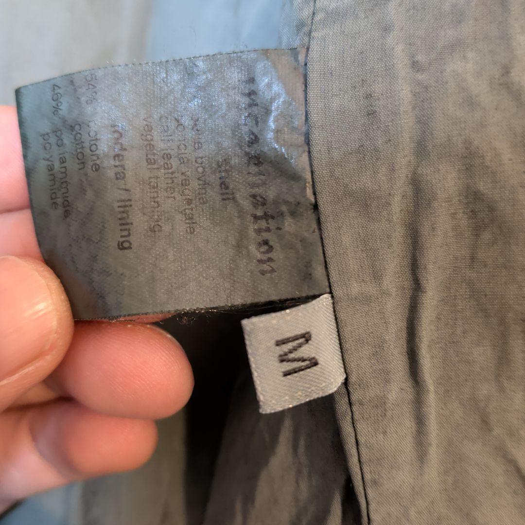 u*p様 incarnation カーフレザー シングルライダース M 黒