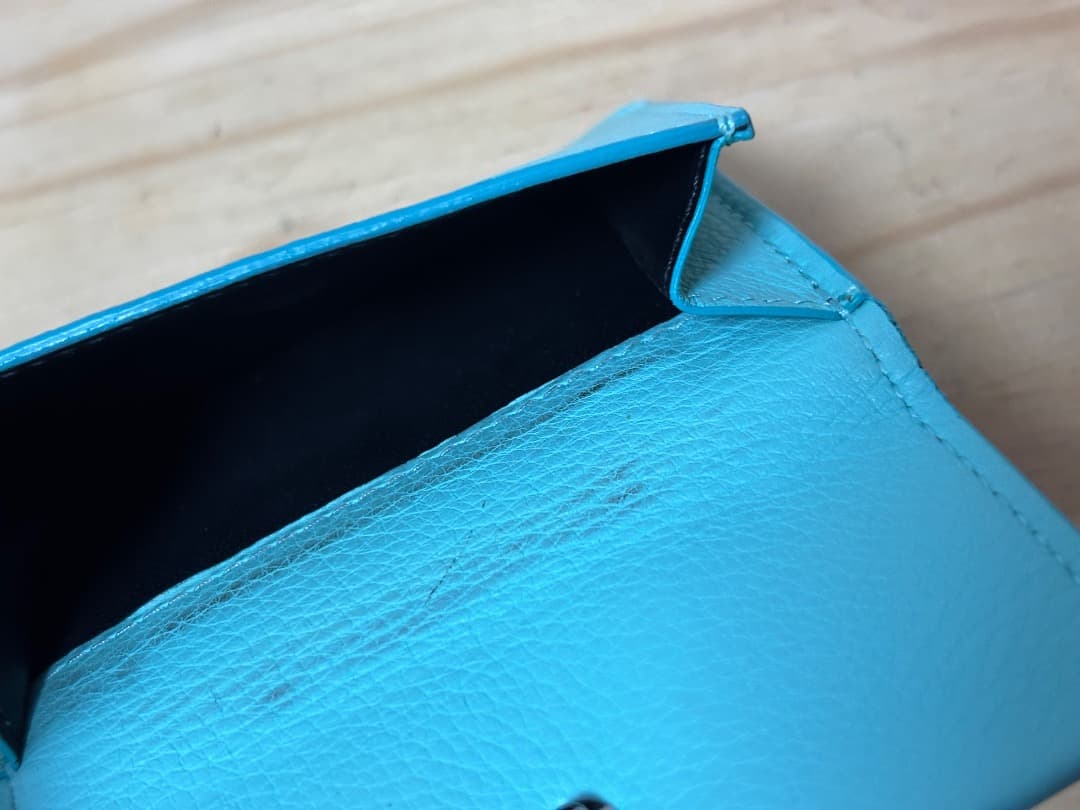 D0108-01　ティファニー　三つ折り財布