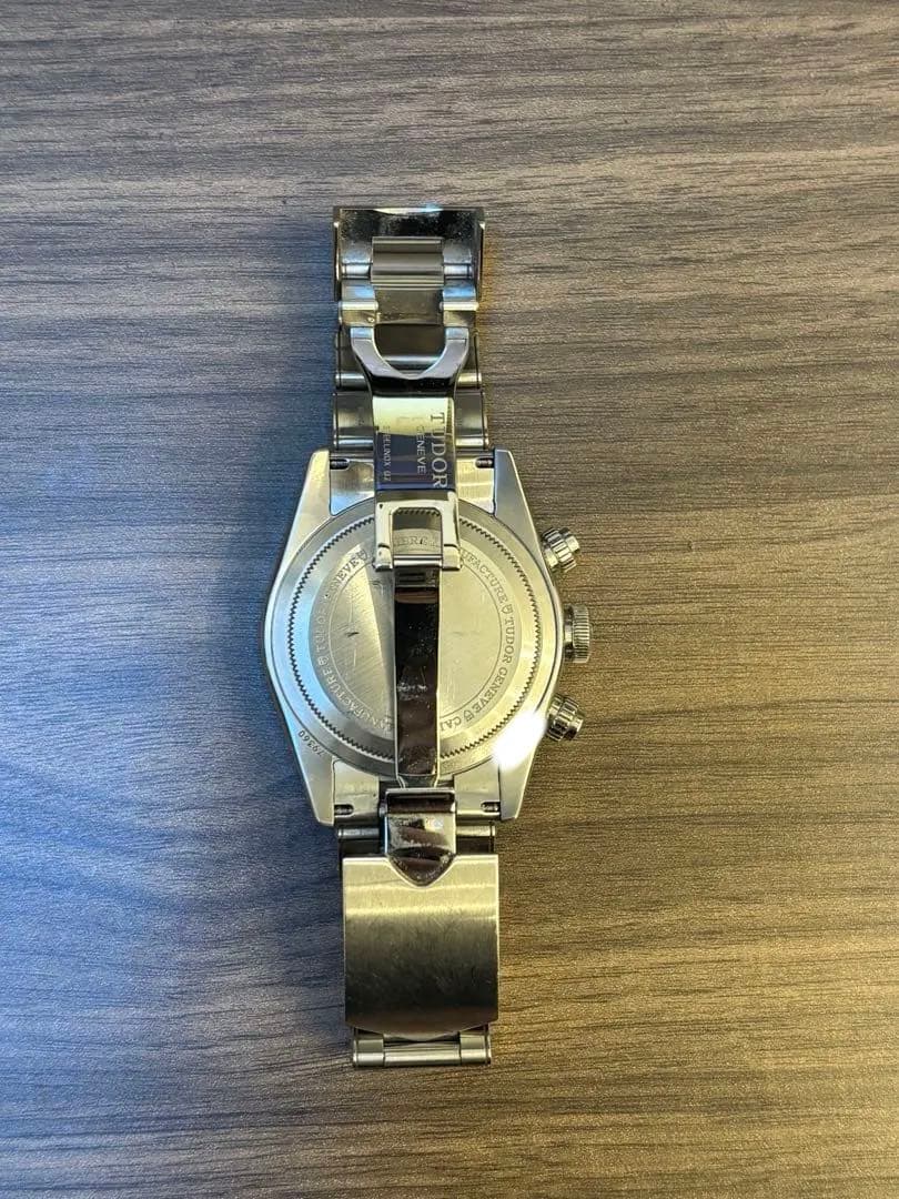 【2023年新品購入/美品・保証残】ブラックベイクロノM79360N TUDOR