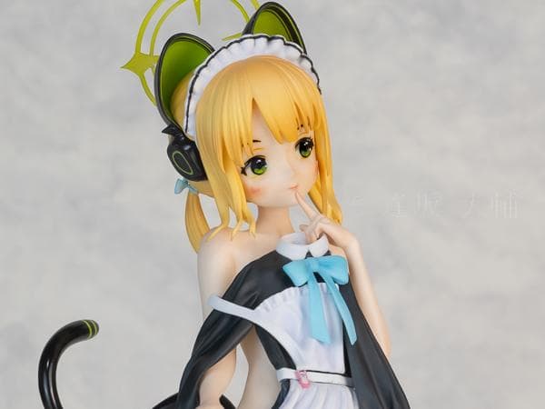 【塗装済み完成品】　才羽ミドリ（メイド）　ガレージキット　ブルーアーカイブ