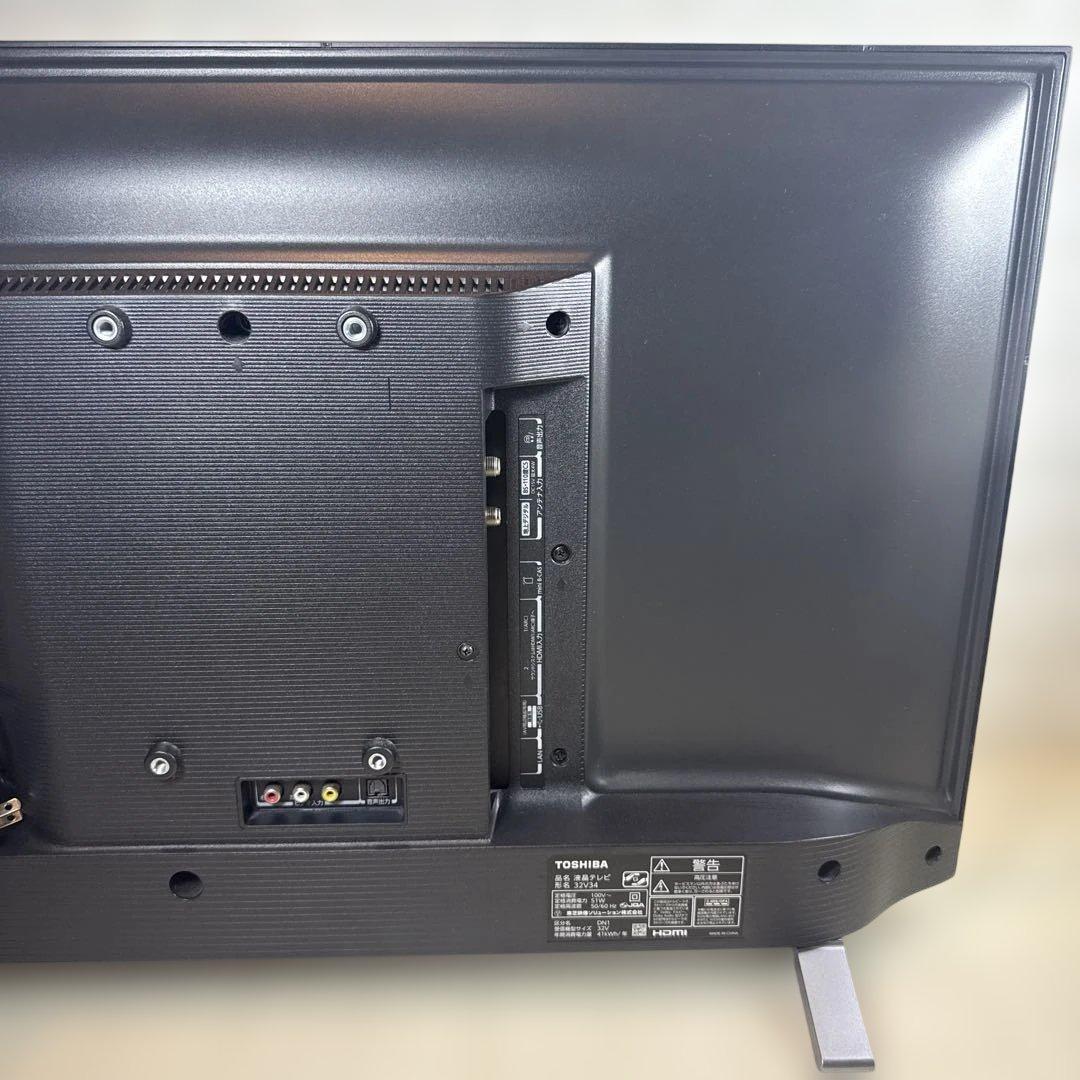 【美品・2021年製】32V型 液晶テレビ 32V34 東芝 REGZA
