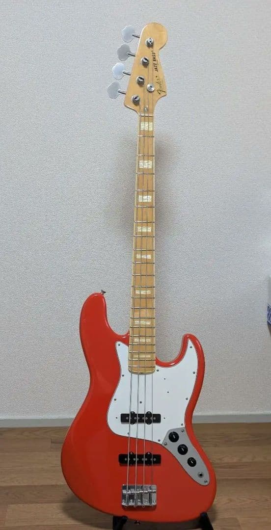 ベース Fender Japan JB75-90US Fiesta Red