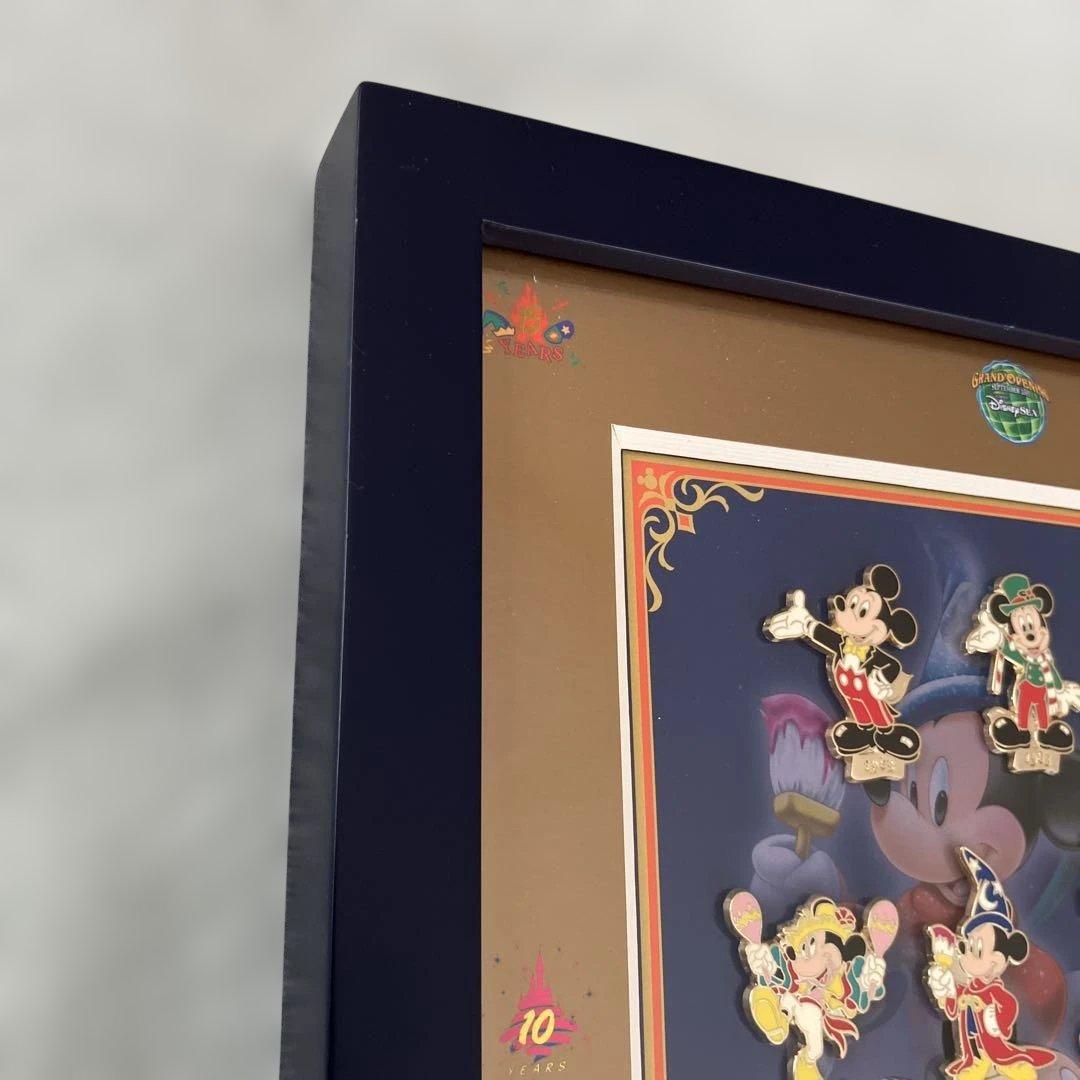 東京ディズニーリゾート 30周年 ピンバッジコレクション 額装