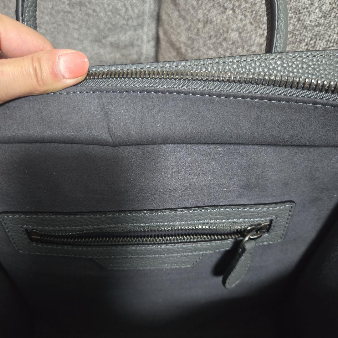 ✨未使用✨セリーヌ　ラゲージ　マイクロショッパー　ハンドバッグ　グレー