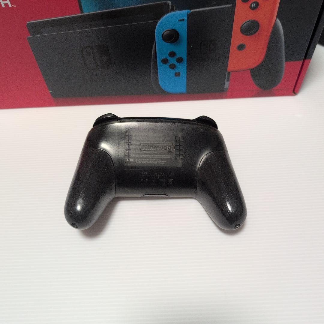 Nintendo Switch 本体 付属品完備 収納ケース 訳ありプロコン付き