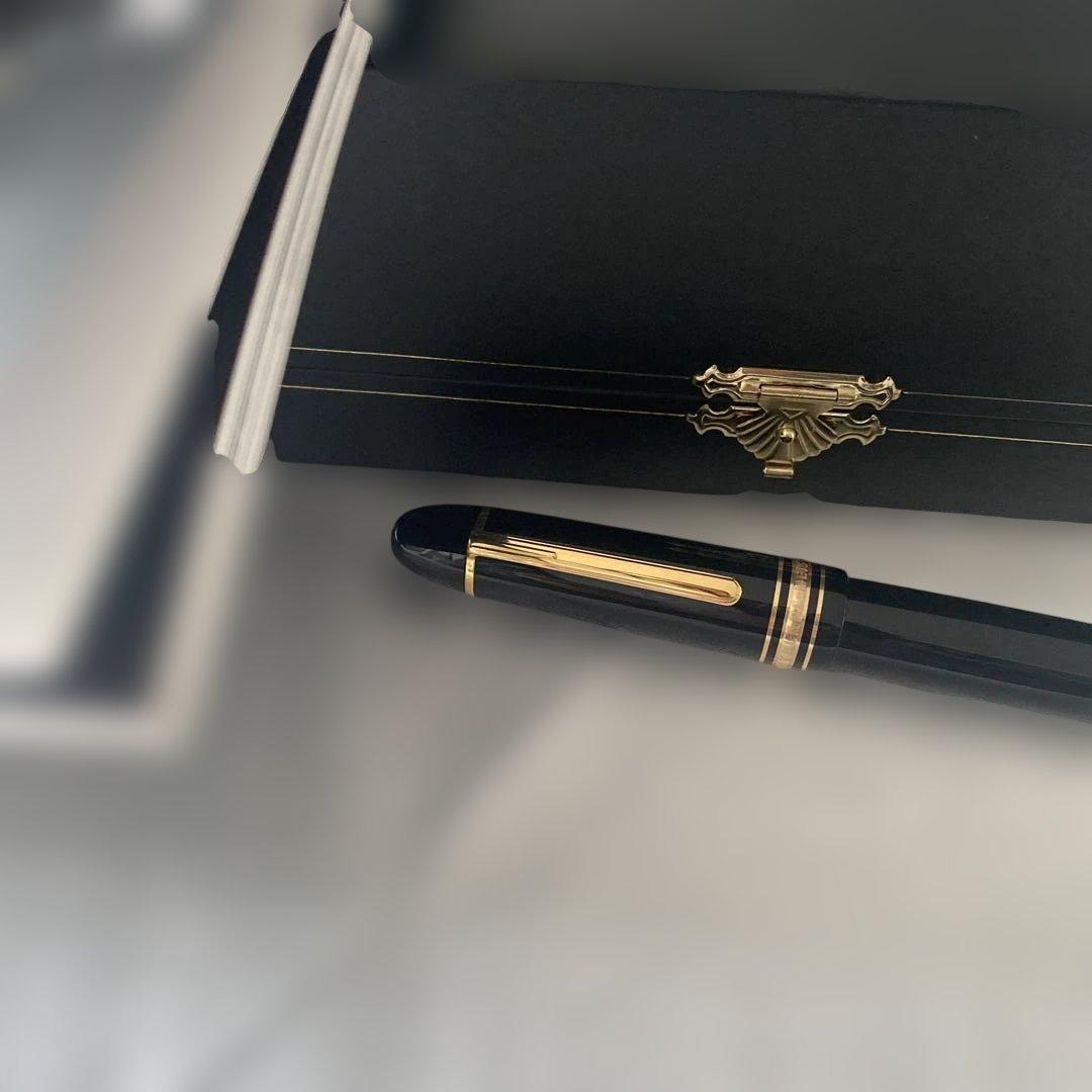 モンブラン No. 149 万年筆とインクセット　新品、未使用品ですが修理が必要