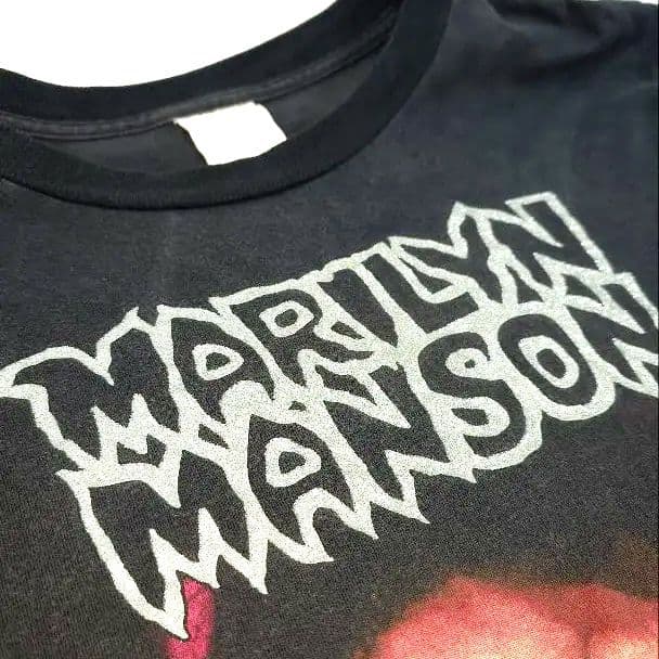 90's マリリンマンソン I am the god of Fuck Tシャツ