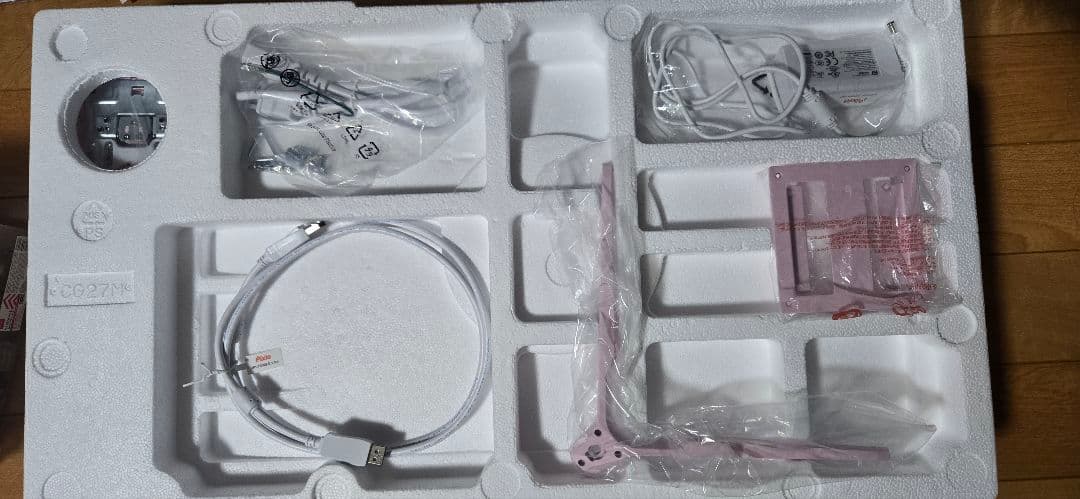 Pixio 27インチ ゲーミングモニター PX278 WAVEパステルピンク