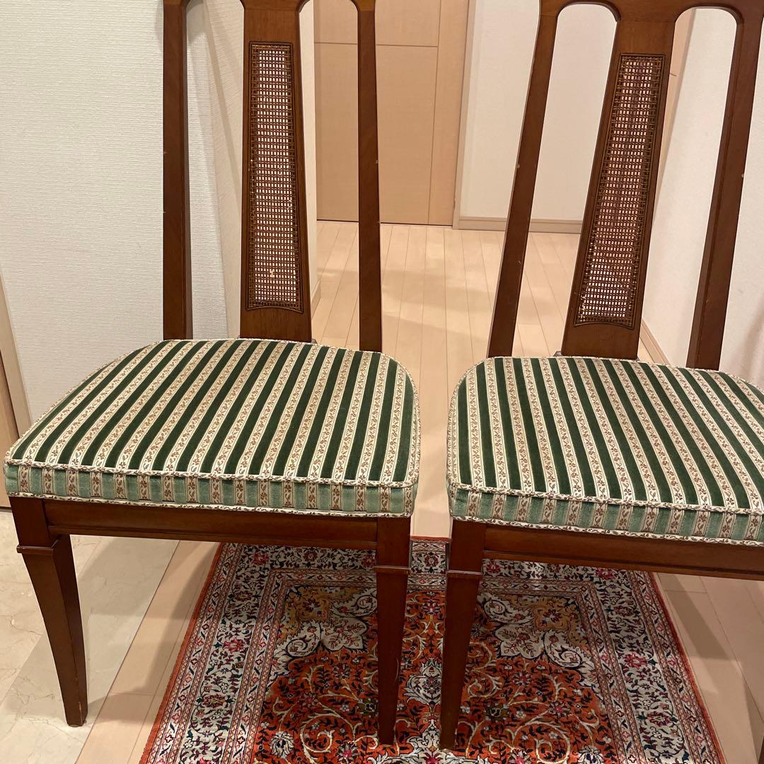 DREXEL HERITAGE ドレクセル ヘリテイジ ダイニングチェア　2脚