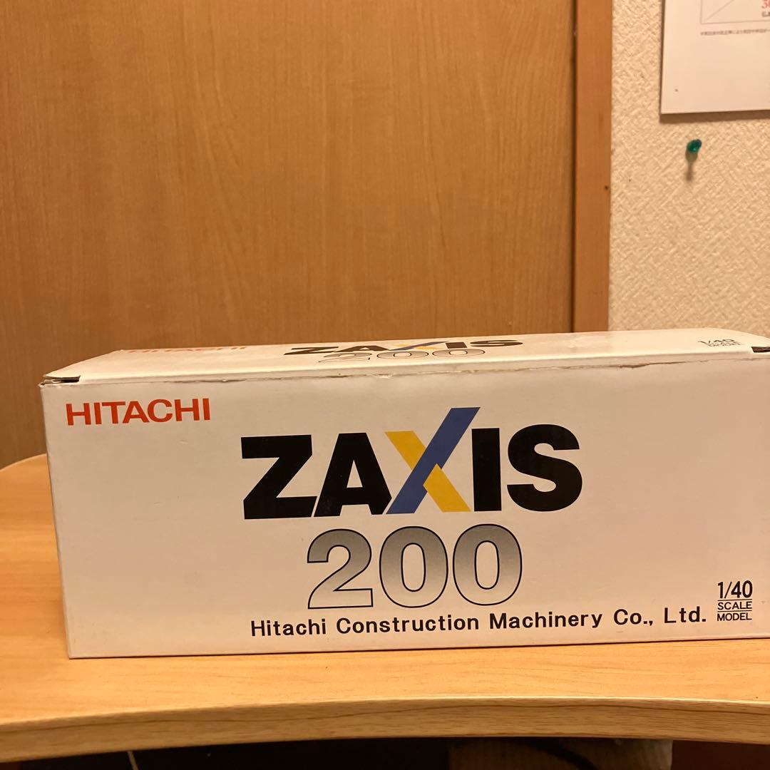 HITACHI ZAXIS200 シルバーメタリック　40:1
