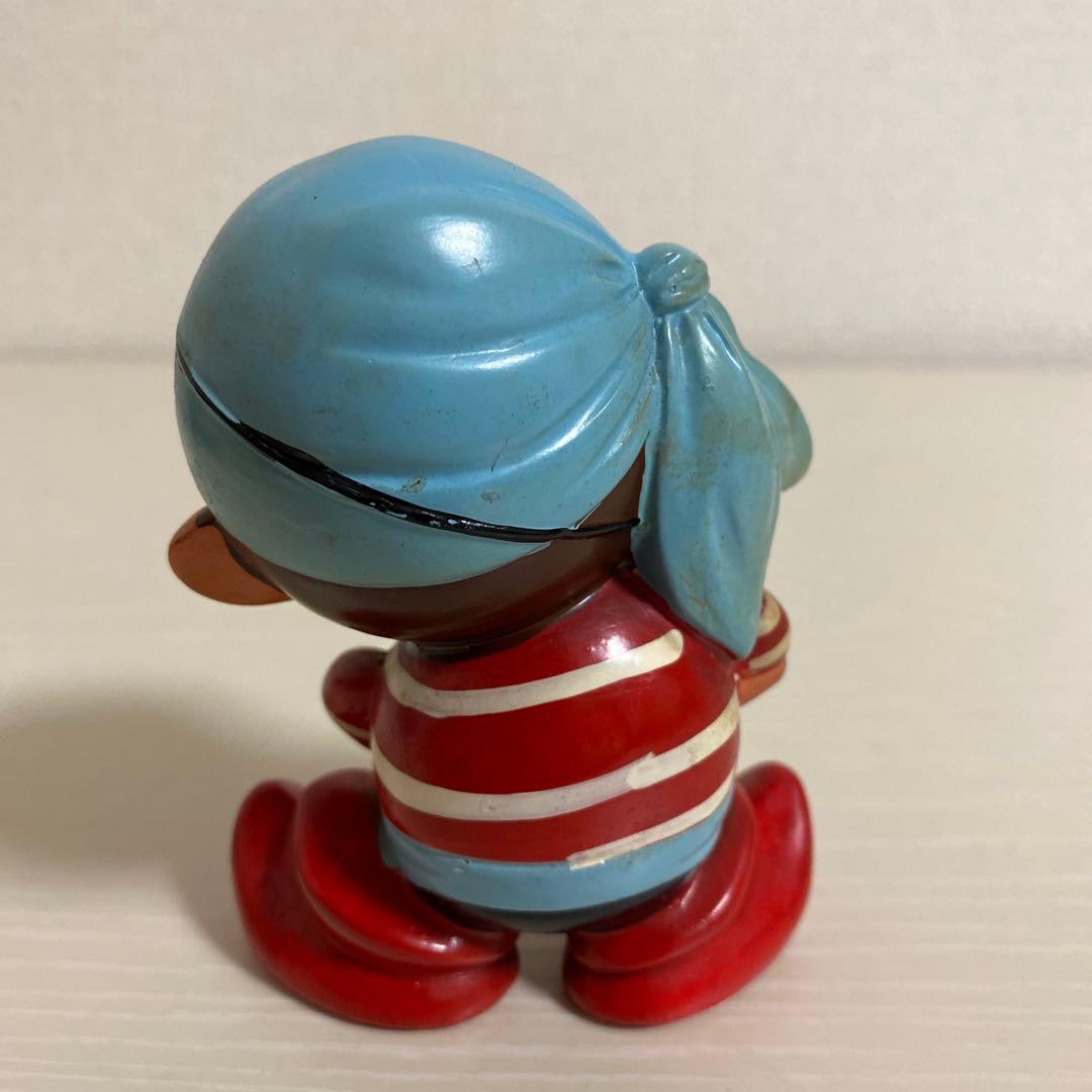 希少 当時物トラヒゲ 陶器製 ひょっこりひょうたん島 ひとみ座 昭和レトロ 置物