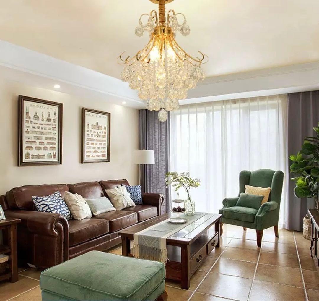 クリスタルシャンデリアシーリングライト