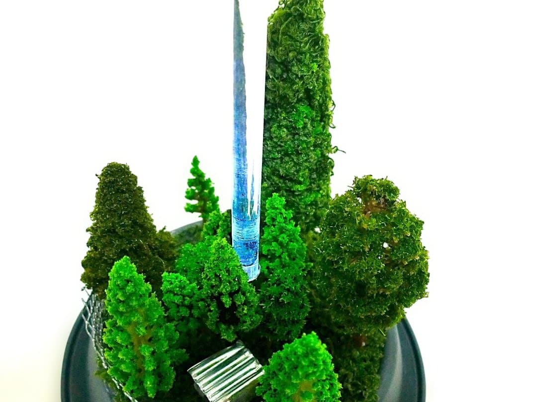 エリア５１UFOジオラマシリーズ、レーザービーム（スモールサイズ）特別価格