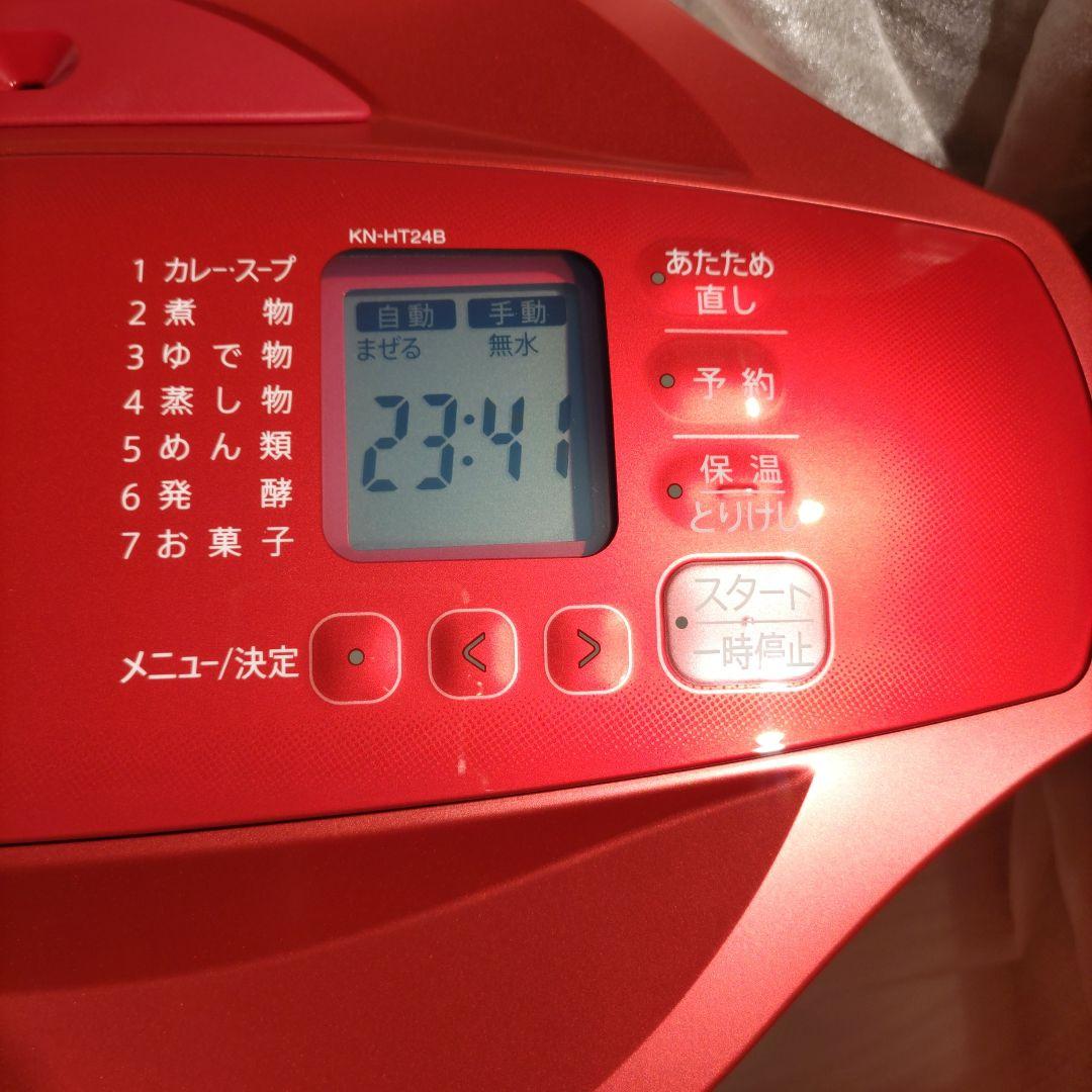 SHARP ヘルシオ ホットクック KN-HT24B-R 2.4L 赤