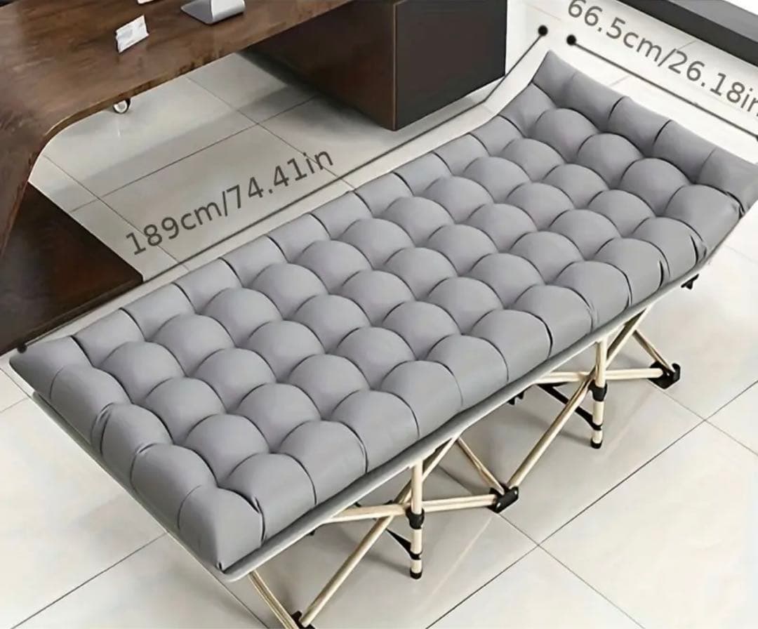 1pc ポータブル折りたたみベッド