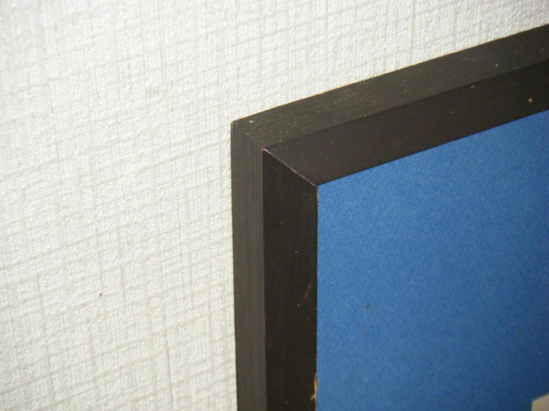 【真作】版画　作者不詳　サイン有　木版画　入魂　名品　T116