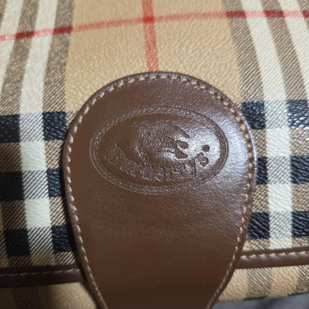 Burberry チェック柄 ショルダーバッグ