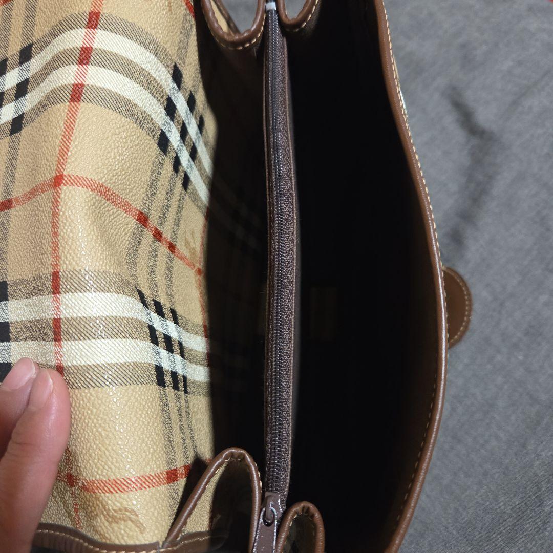 Burberry チェック柄 ショルダーバッグ