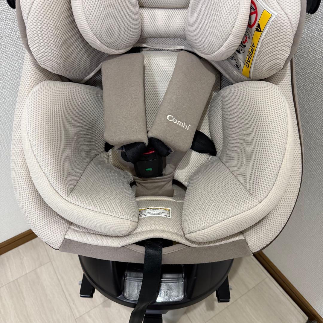 【極美品】クルムーヴスマートISOFIX エッグショック tete a tete