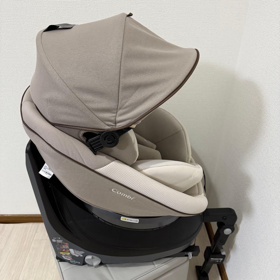 【極美品】クルムーヴスマートISOFIX エッグショック tete a tete
