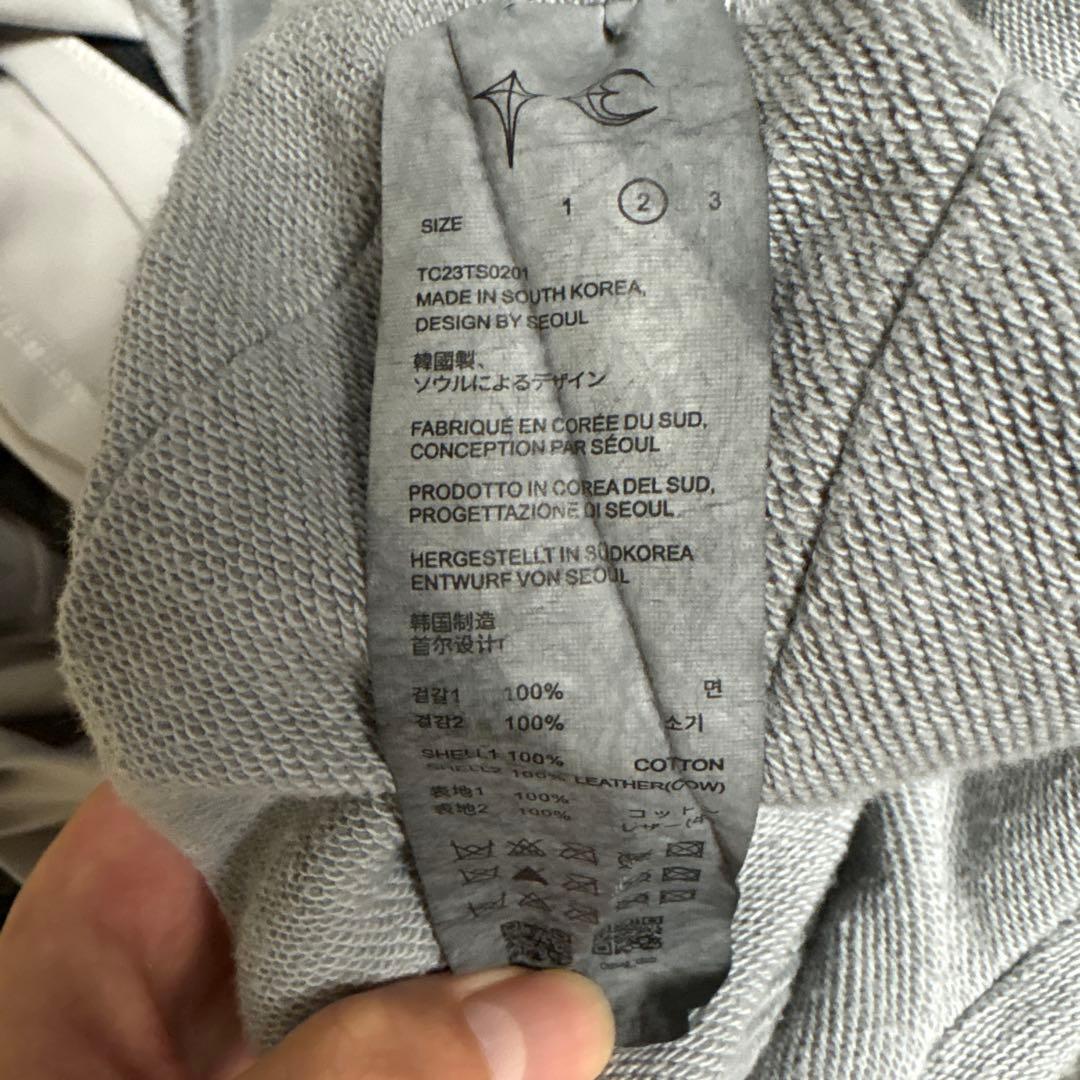 美品サイズ2 thugclub Gladiator Zip up Hoodie