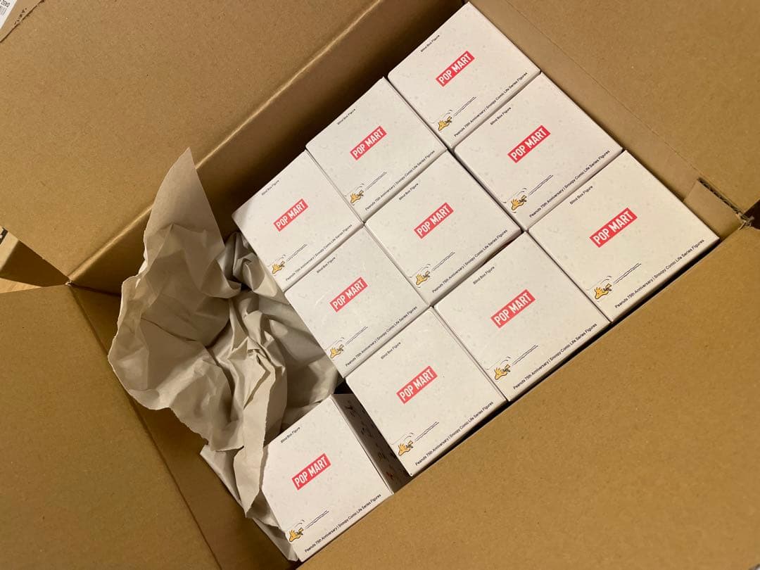 【10個セット】PEANUTS POPMART Peanuts 75th