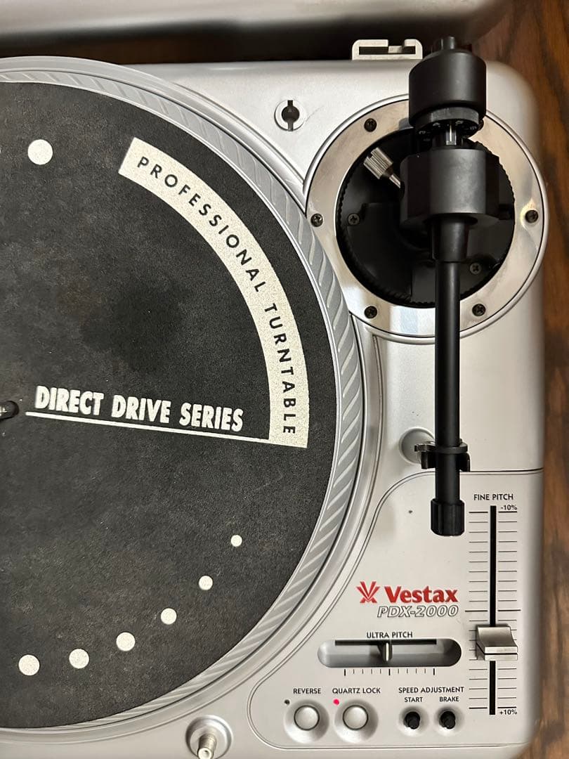 VESTAX PDX-2000 ターンテーブル2台