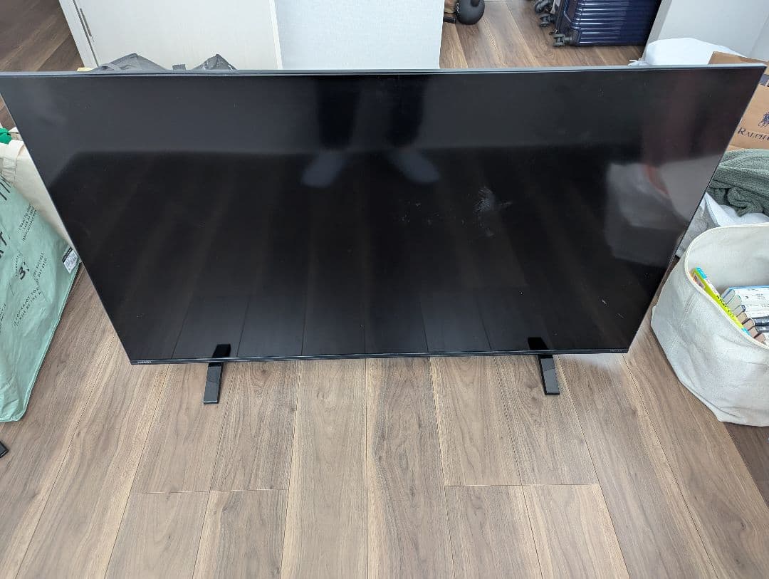 【特価】TOSHIBA 50C340X 50インチ 液晶TVリモコン付 キズ有り