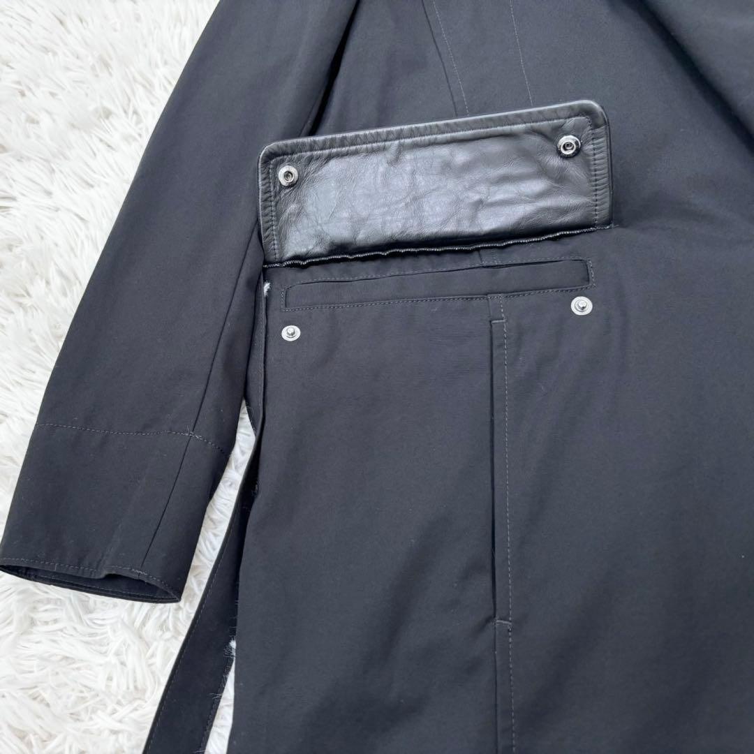 新品未使用 junhashimoto マグボタン タイロッケンコート 黒 2