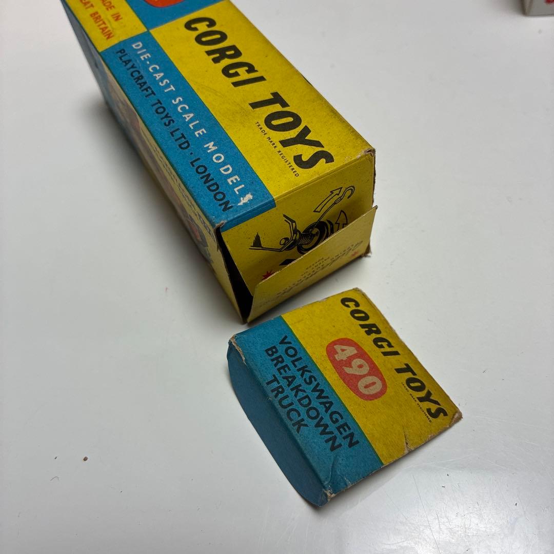 コーギー No.490 フォルクスワーゲン VW BREAKDOWN TRUCK