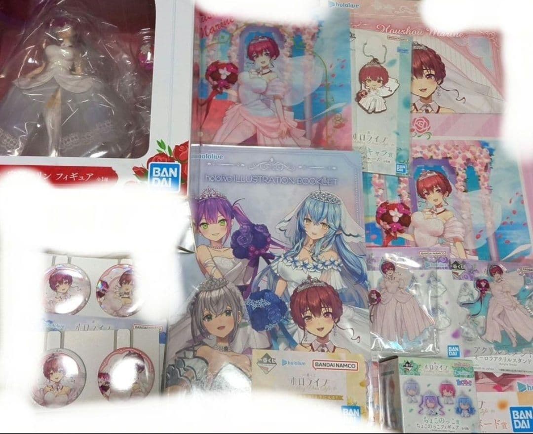 ロライブ　一番くじ　宝鐘マリン　hololive フィギュア ちょこのっこ