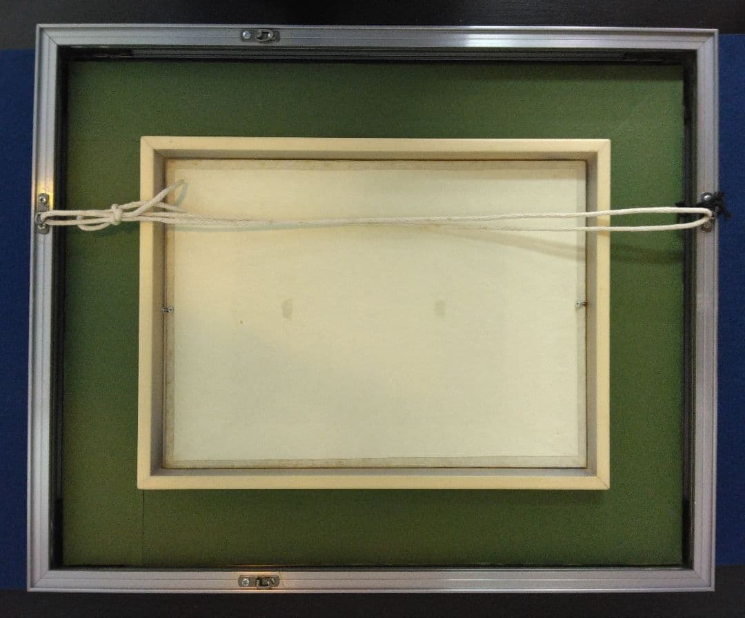 田代徹【晩秋】顔彩　額装