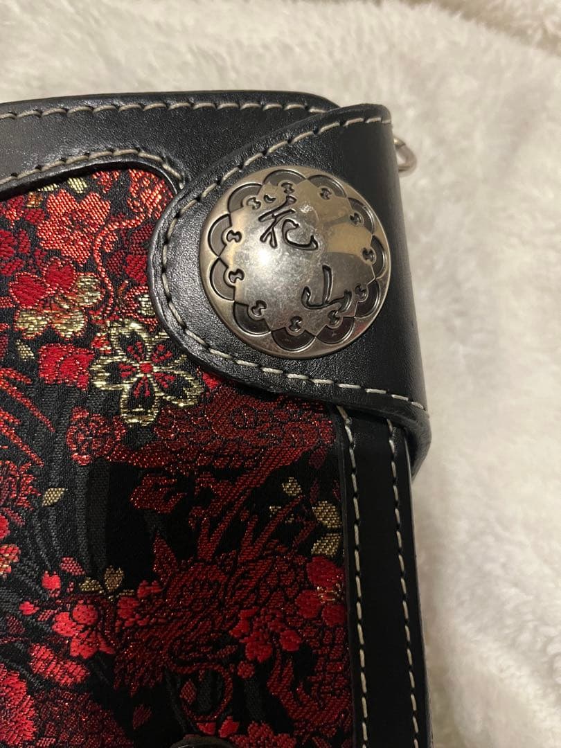 【お値下げ中】　花山　財布　流儀圧搾