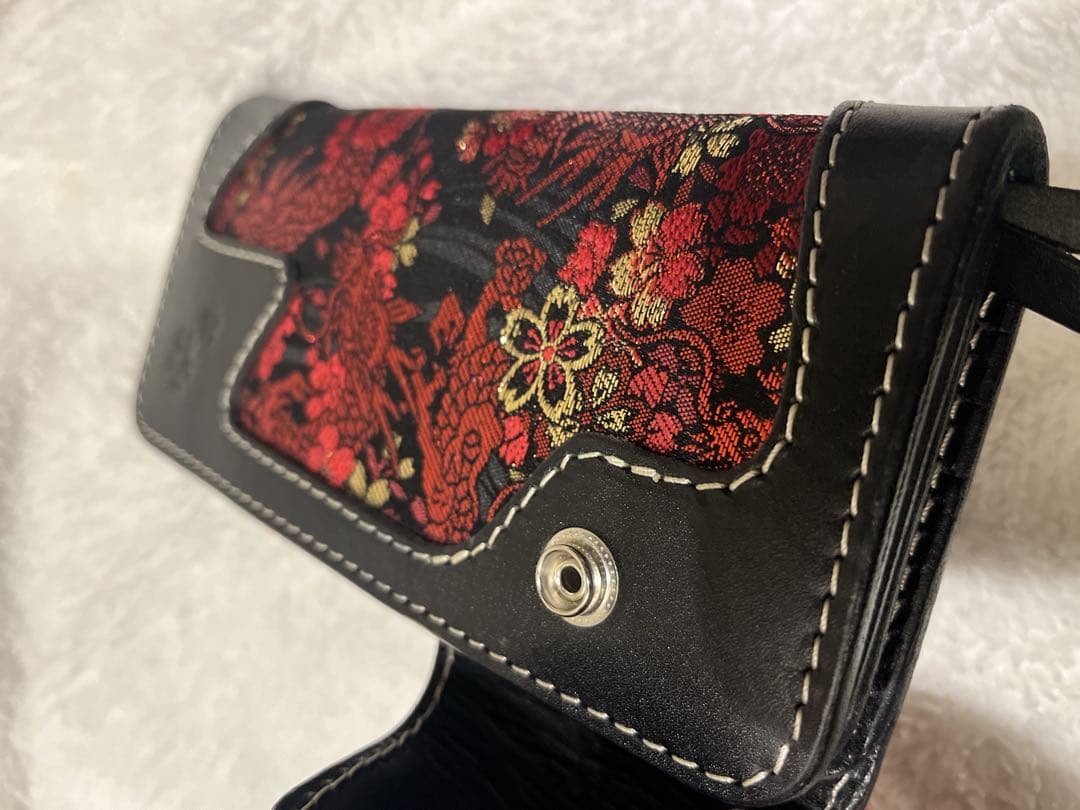【お値下げ中】　花山　財布　流儀圧搾