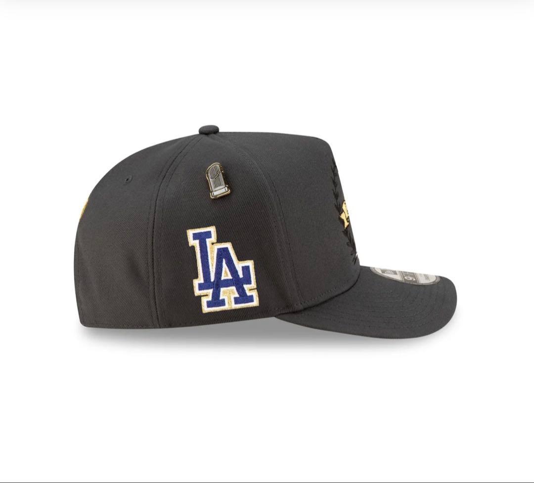 ドジャース　2025ワールドシリーズ優勝キャップ　パレード