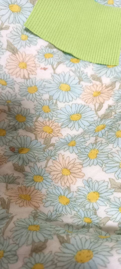 グレー系ボーダー　裏毛ニット