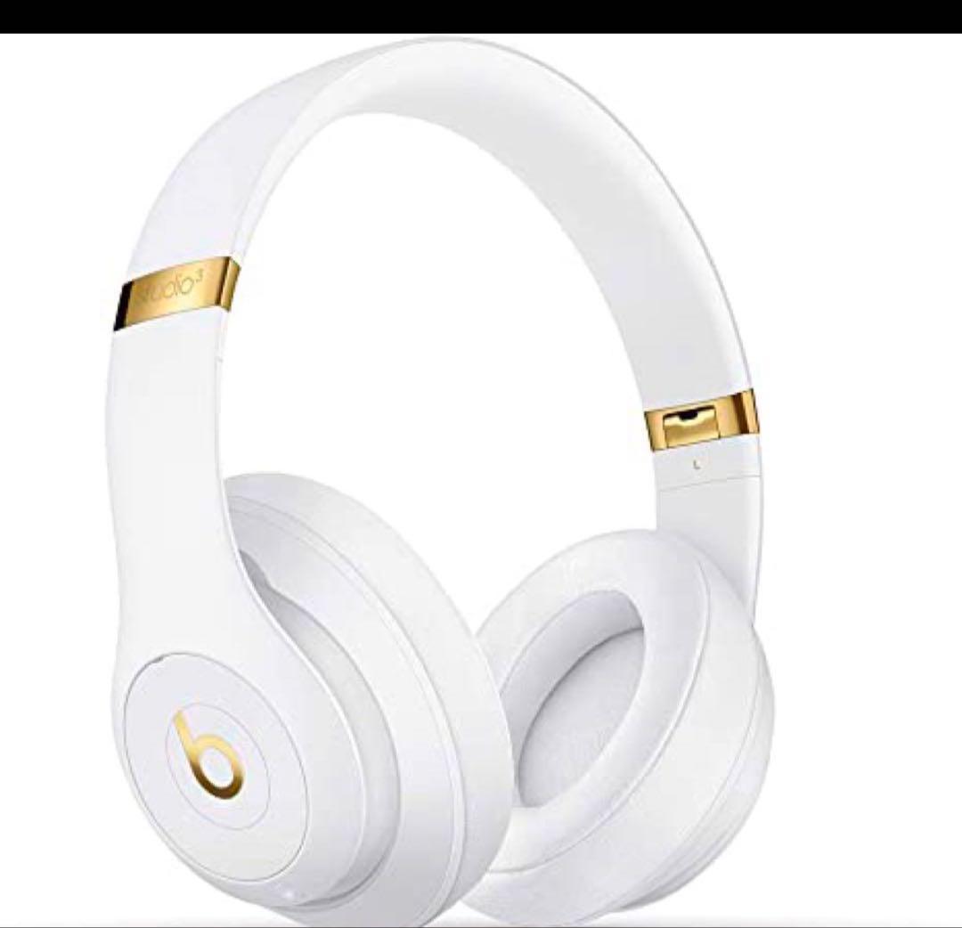 Beats Studio3 ワイヤレスヘッドホン　ホワイトゴールド　値下げ可能