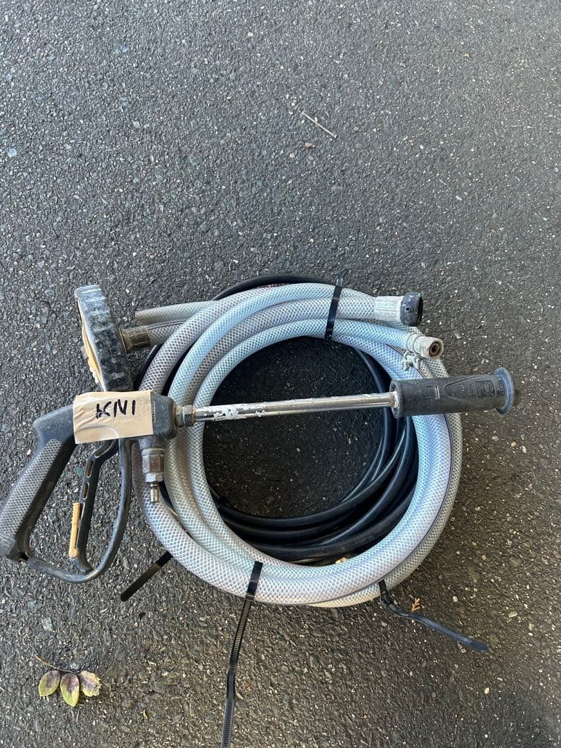 KN1 ★ツルミポンプ　HPJ-140-1 高圧洗浄機 60Hz セット