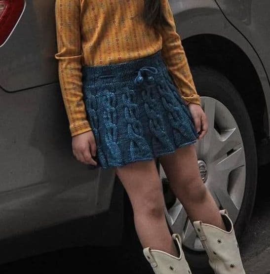 【おまとめ】MISHA & PUFF ケーブルスカート　5y　ダブルパロマ　6y