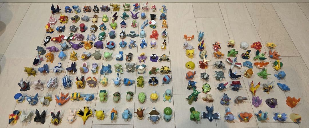 ポケモン 指人形 フィギュア 171体セット　ポケモンキッズ