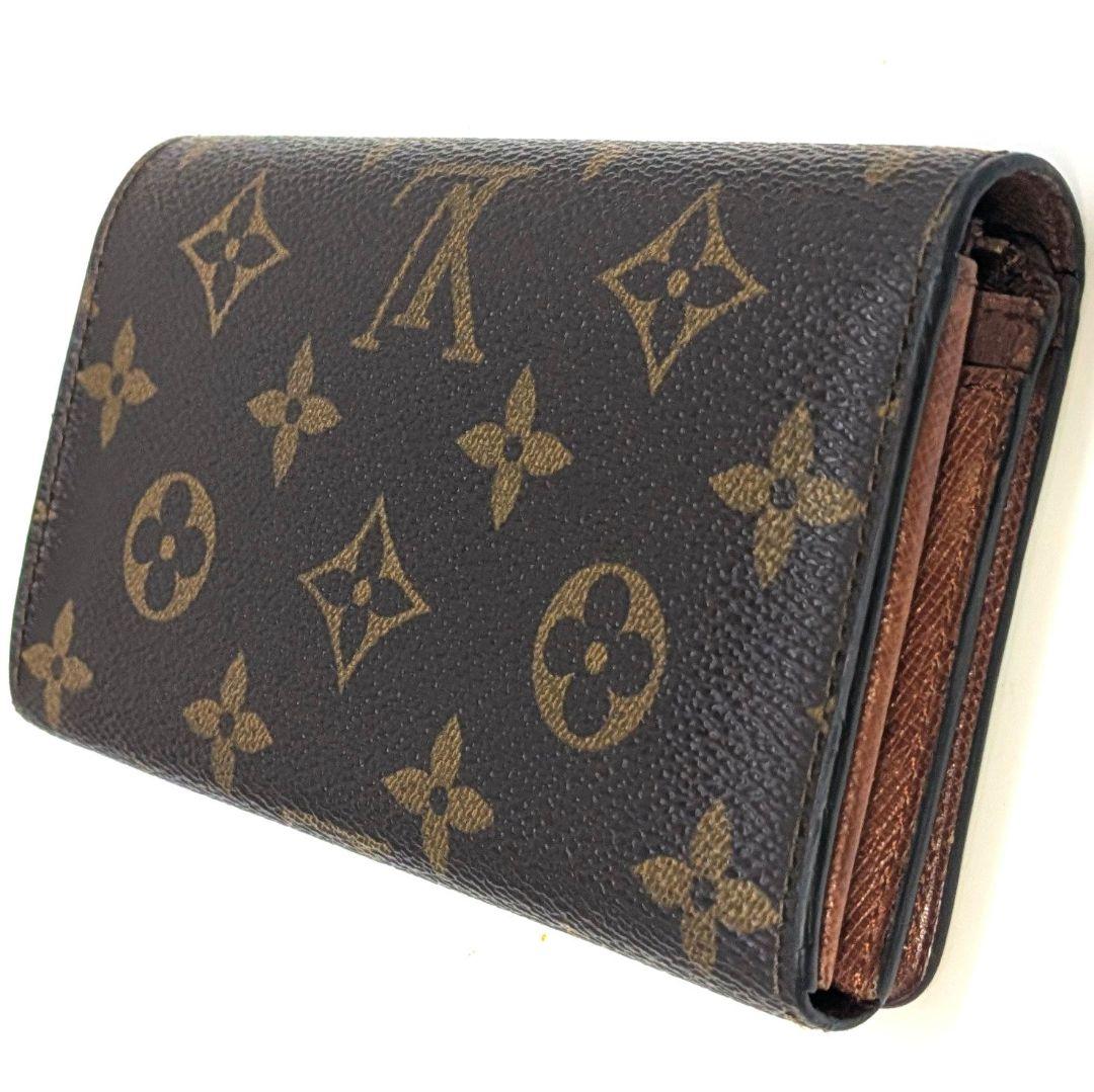 ルイヴィトン モノグラム ビエ トレゾール 折り財布 A45