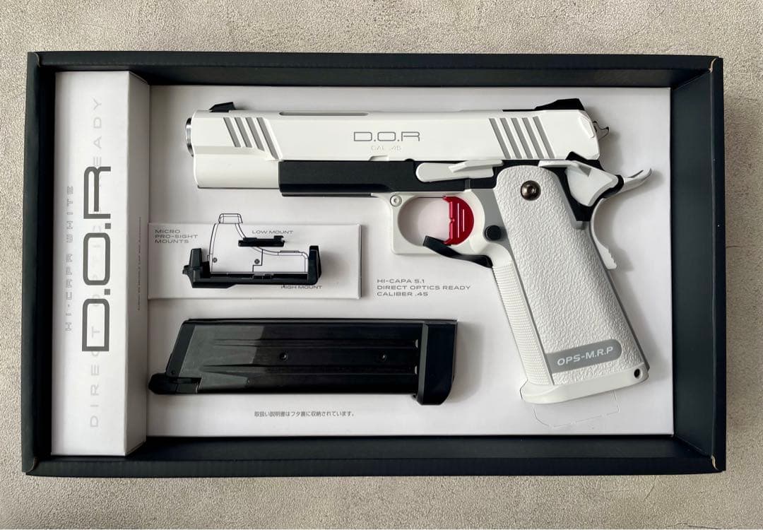 東京マルイ ハイキャパ ホワイト D.O.R 新品未使用品
