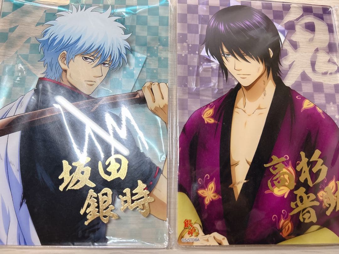 銀魂 坂田銀時 高杉晋助 キャラポップストア 祭賞 アクリルイラストボード