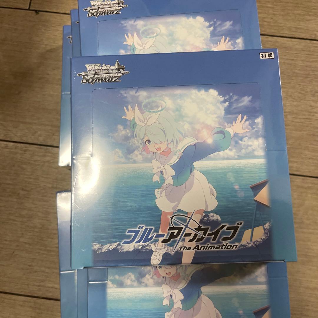 WS ヴァイスシュヴァルツ ブルーアーカイブ シュリンク付き未開封 7ボックス