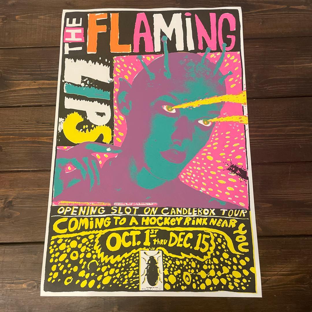 【激レア】FLAMING LIPS 1994年ライブポスター オリジナル