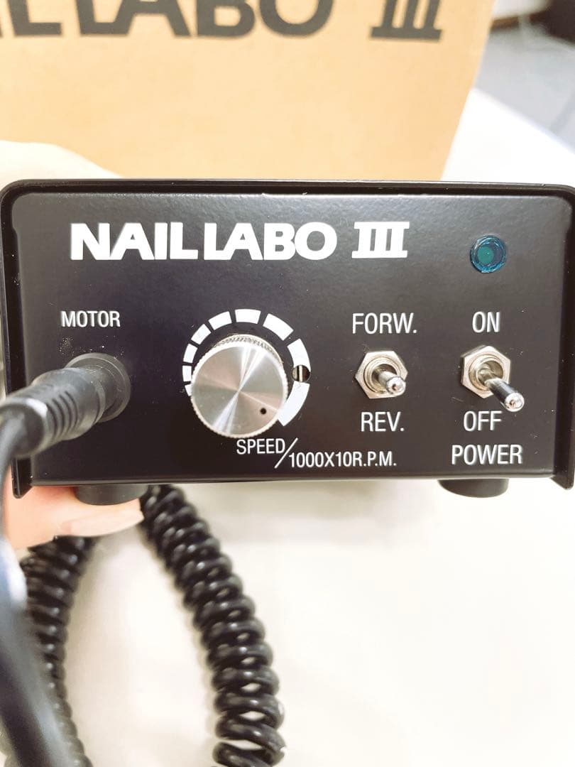 NAILABO III ネイルケア用 電動ドリル