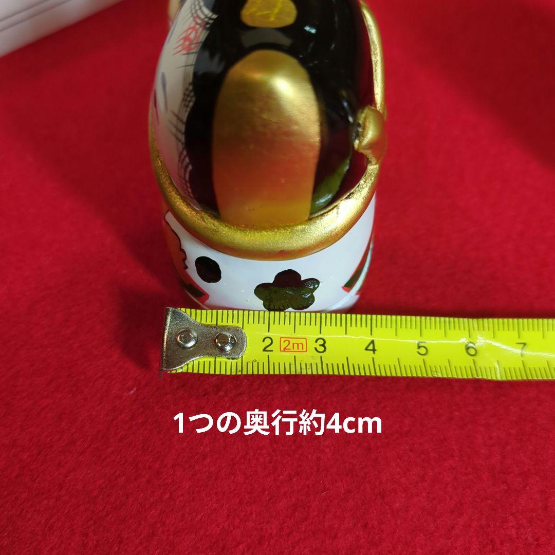 犬筥　本金手描き　木製 伝統工芸品 桐箱付