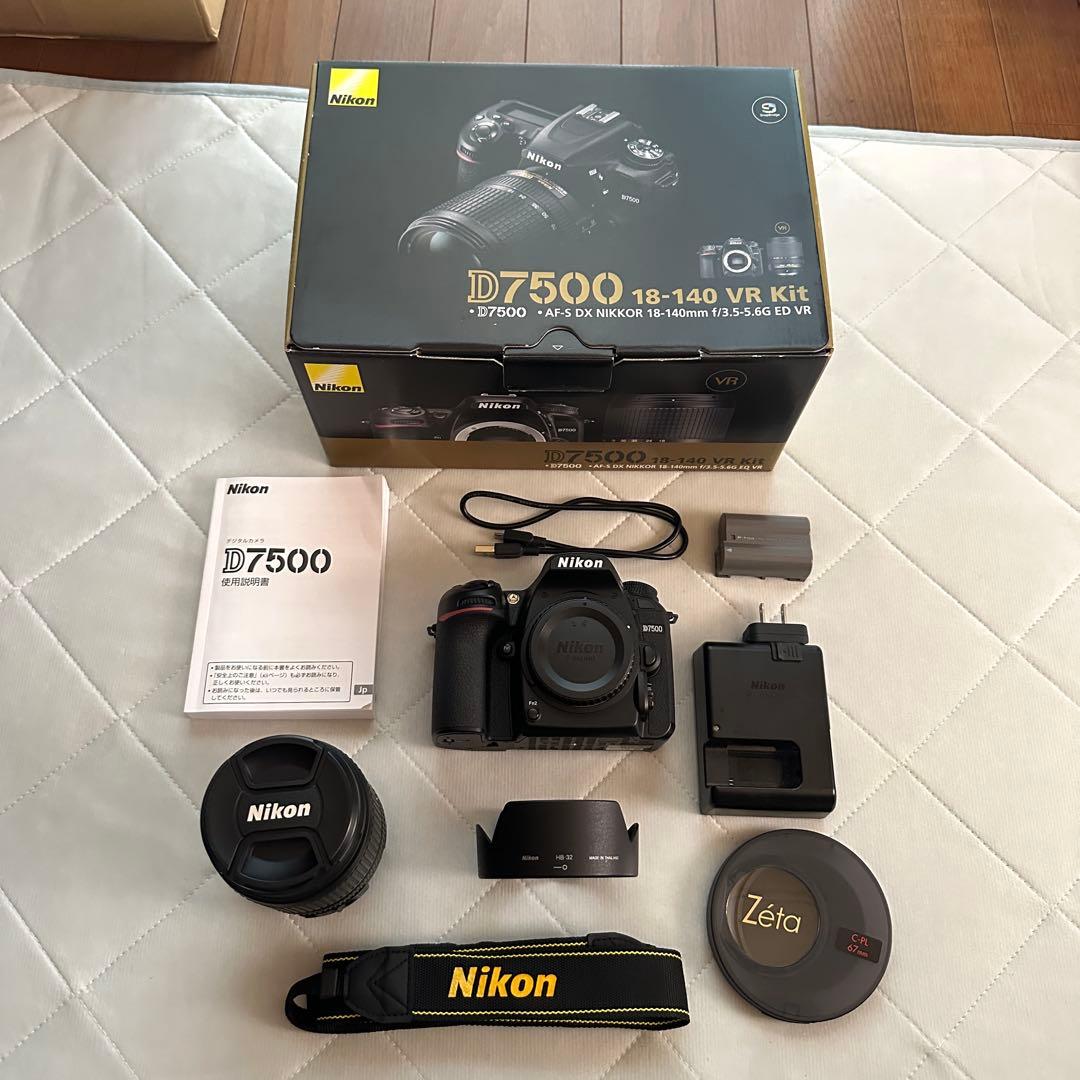 【ショット数8871枚】Nikon D7500 18-140 VRキット
