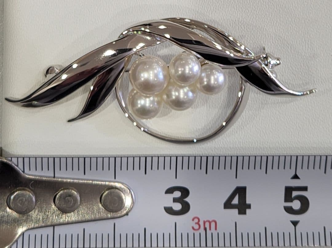 MIKIMOTO ミキモト パール ブローチ コサージュ